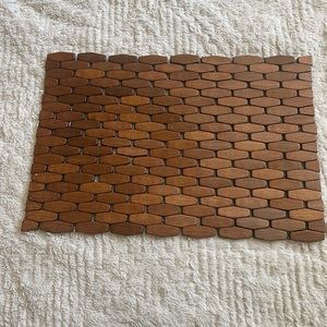 Vintage teak placemats